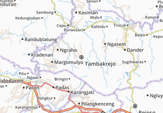 Tambakrejo Map