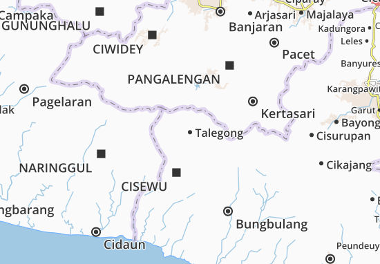 Karte Stadtplan Talegong
