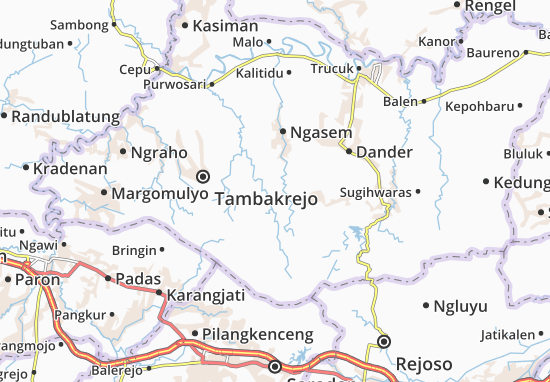 Ngambon Map