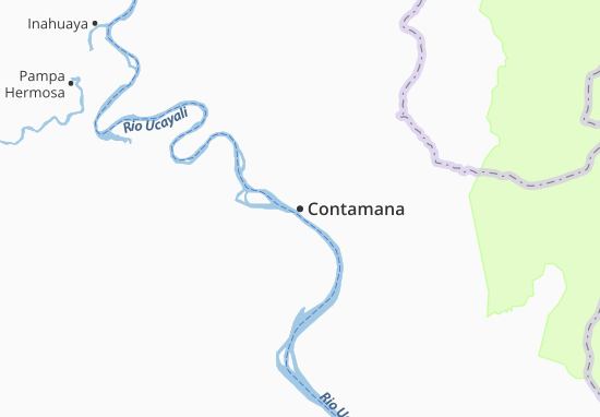 Karte Stadtplan Contamana
