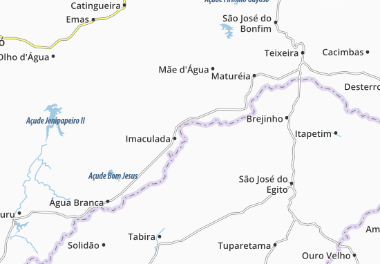 Mapa Santa Terezinha