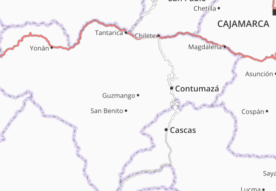 Mapa Guzmango