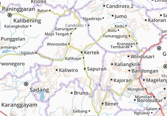 Mapa Kalikajar