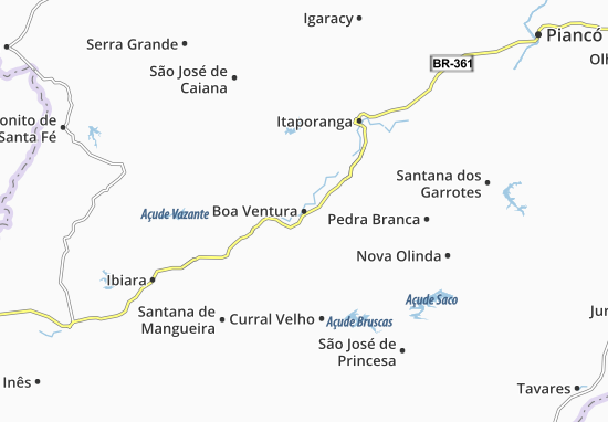Mapa Boa Ventura