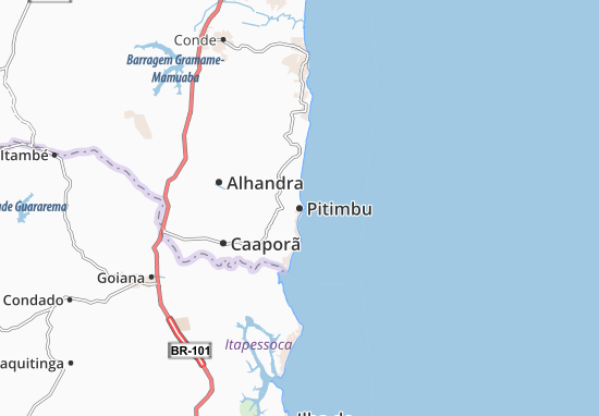 Mapa Pitimbu