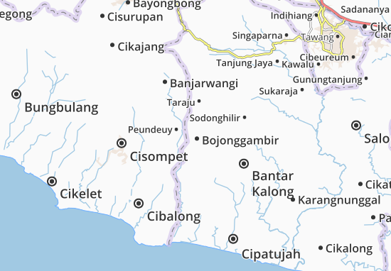 Karte Stadtplan Bojonggambir