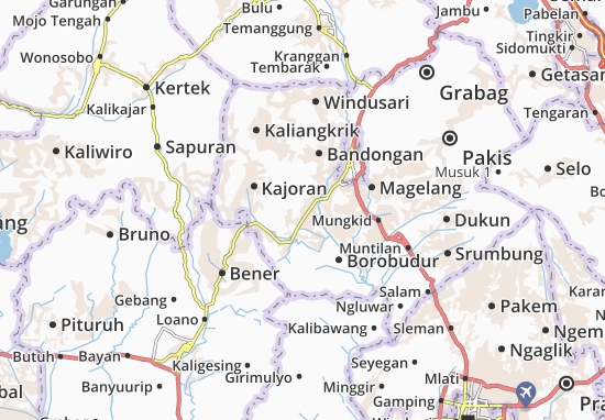 Karte Stadtplan Tempuran
