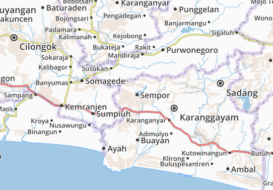 Mapa Sempor