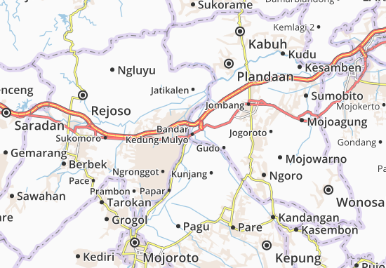Carte-Plan Bandar Kedung Mulyo