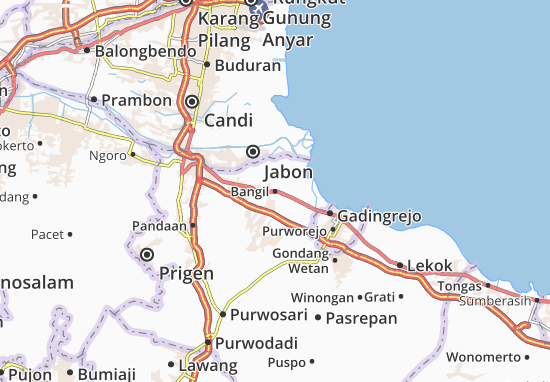 Mapa Bangil