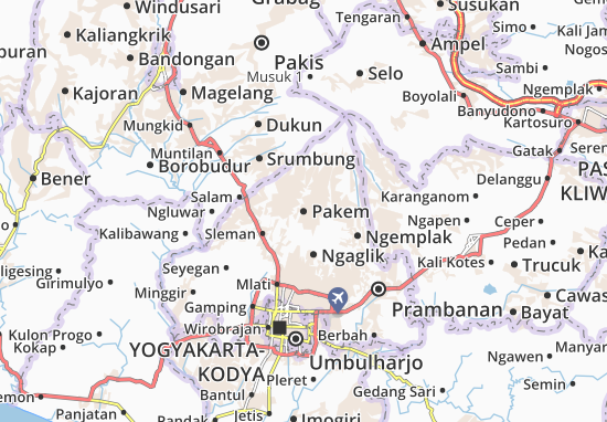 Pakem Map