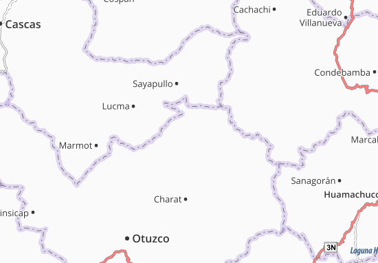 Kaart Plattegrond Huaranchal