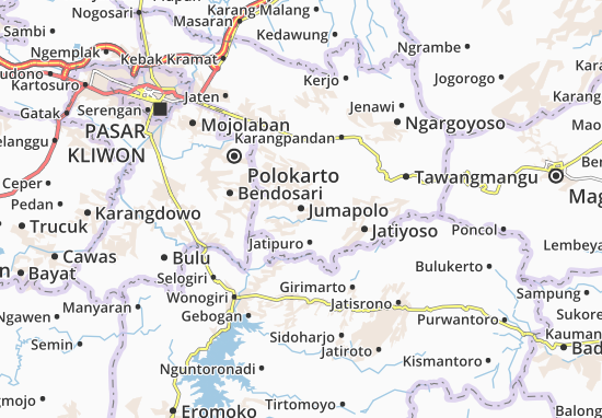 Karte Stadtplan Jumapolo