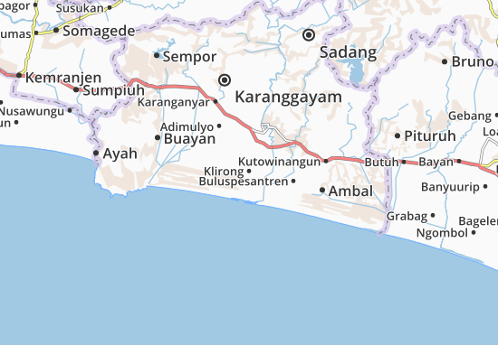 Mapa Klirong