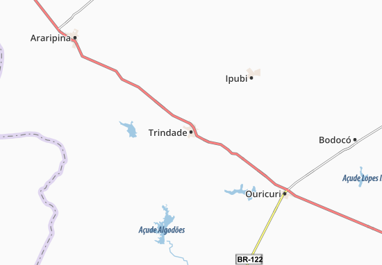 Trindade Map