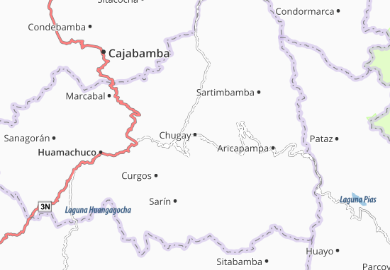Mapa Chugay