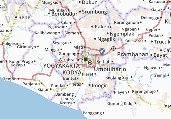 Mapa Gondomanan