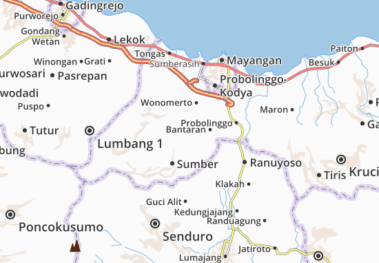 Mapa Kuripan
