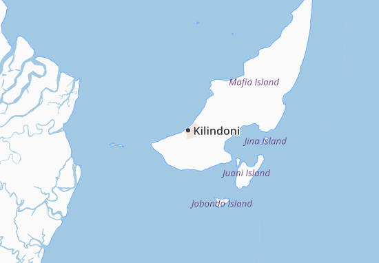 Karte Stadtplan Kilindoni