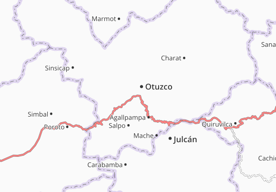 Mapa Otuzco