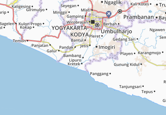 Bambang Lipuro Map