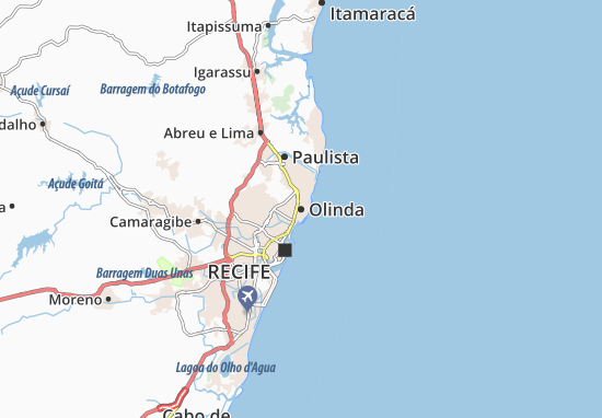 Olinda Map