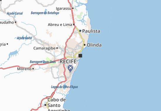 Mapas-Planos Recife