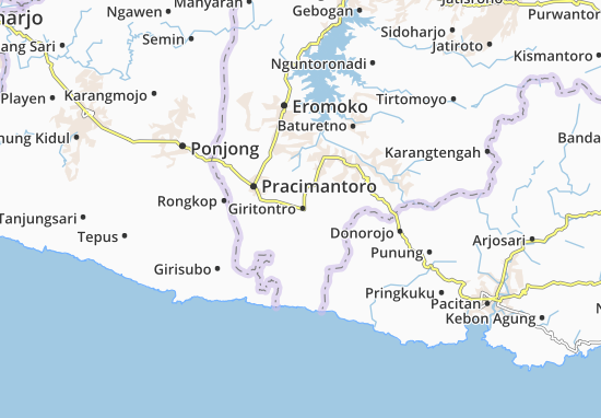 Giritontro Map