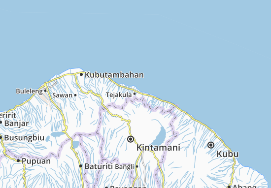 Tejakula Map