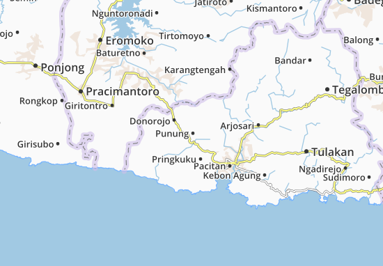 Mappe-Piantine Punung