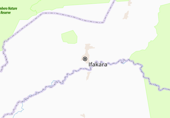 Mapa Ifakara