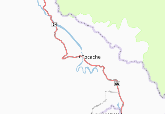 Mapa Tocache