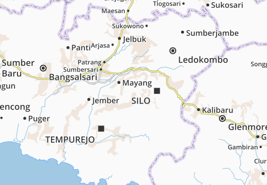 Mumbulsari Map