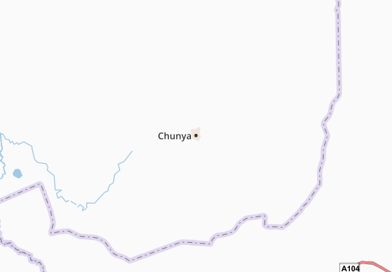 Mapa Chunya