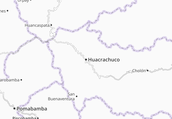 Mapa Huacrachuco