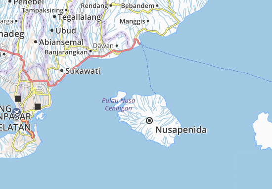 Mappe-Piantine Nusapenida