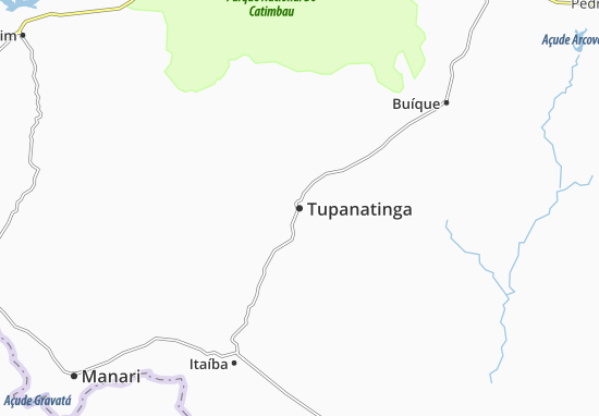Mapa Tupanatinga