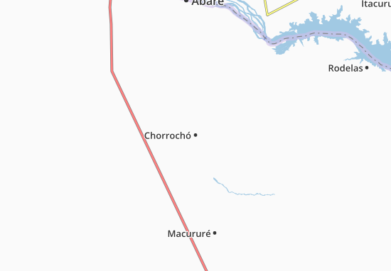 Mapa Chorrochó