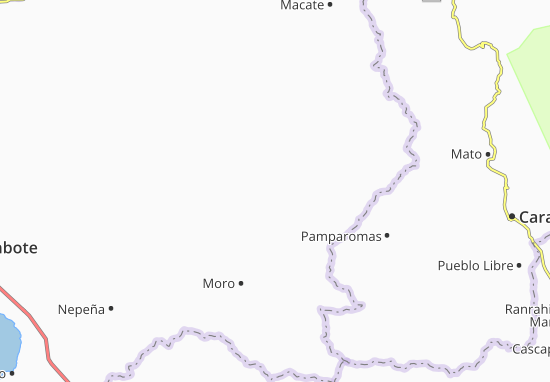 Mapa Cáceres del Perú