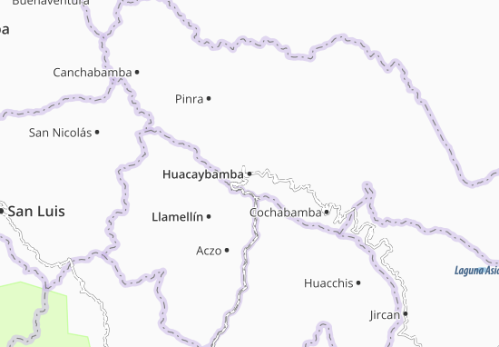 Mapa Huacaybamba
