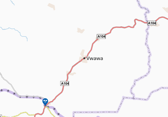 Karte Stadtplan Vwawa