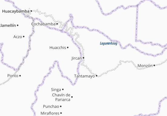 Mapa Jircan