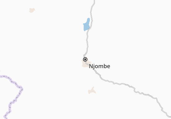Karte Stadtplan Njombe