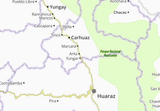 Carte-Plan San Miguel de Aco