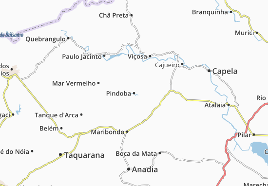 Pindoba Map