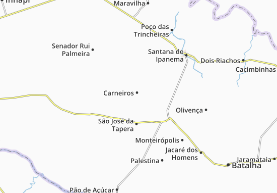 Mapa Carneiros