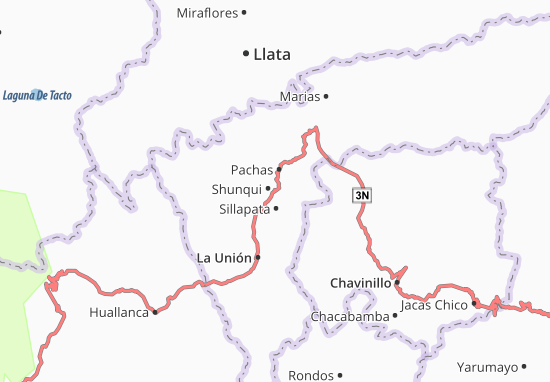 Karte Stadtplan Sillapata