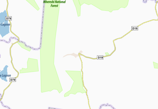 Kaart Plattegrond Kawambwa