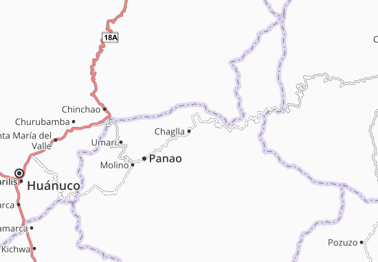 Mapa Chaglla