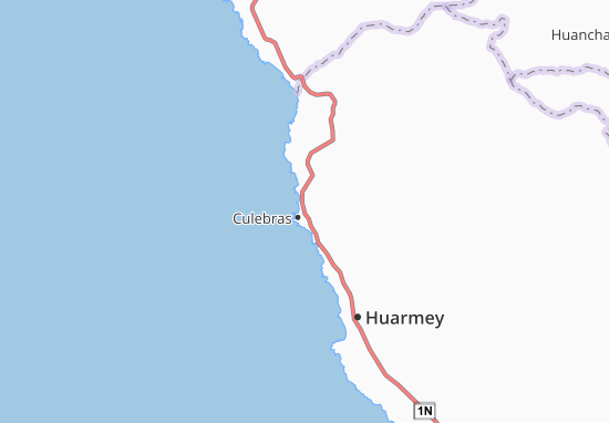 Karte Stadtplan Culebras